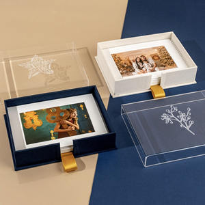 Boîte d'impression de Noël emballage en verre étiquettes de broderie boîte-<span class=keywords><strong>cadeau</strong></span> de <span class=keywords><strong>naissance</strong></span> de bébé boîte-<span class=keywords><strong>cadeau</strong></span> personnalisée personnalisée <span class=keywords><strong>maman</strong></span> souvenir Album Photo boîte-<span class=keywords><strong>cadeau</strong></span> - Product Image 2