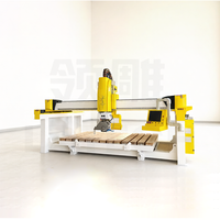 Machine de découpe, fraisage et gravure CNC à 4 axes pour pierre, marbre, granit, céramique 380V/50Hz certifiée CE FCC Haute Performance