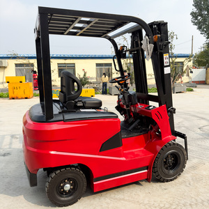 Một xe tải xử lý tất cả 2 tấn đa-cảnh xe nâng điện 4WD chì-axit pin hoàn hảo cân bằng kho Dock nhà máy giá - Product Image 5