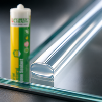 Colle neutre Green Health Weatherproof 995 pour portes et fenêtres architecturales, silicone d'étanchéité pour la construction de fenêtres en verre 995
