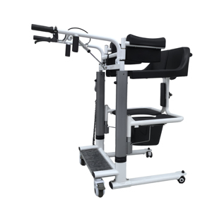 Electric Patient Transfer Lift with Stand-Up Support, Elderly Care Bed Assistance, Home Use Nursing Equipment - Product Image 1