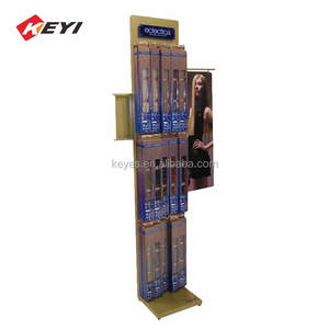 Cửa hàng Tóc Giả hiển thị đồ nội thất sàn tóc hiển thị giá gỗ đá đen tường tóc giả tủ trưng bày cho salon - Product Image 6