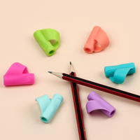 Poignées de stylo pour enfants écriture manuscrite pour préscolaire porte-crayon en Silicone stylo aide à l'écriture Grip fournitures scolaires pour les enfants