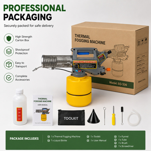 Pulvérisateur thermique agricole électrique portable 20L en PE pour usage agricole, mini-pulvérisateur à brouillard, machine <span class=keywords><strong>de</strong></span> fumigation thermique anti-moustiques - Product Image 5