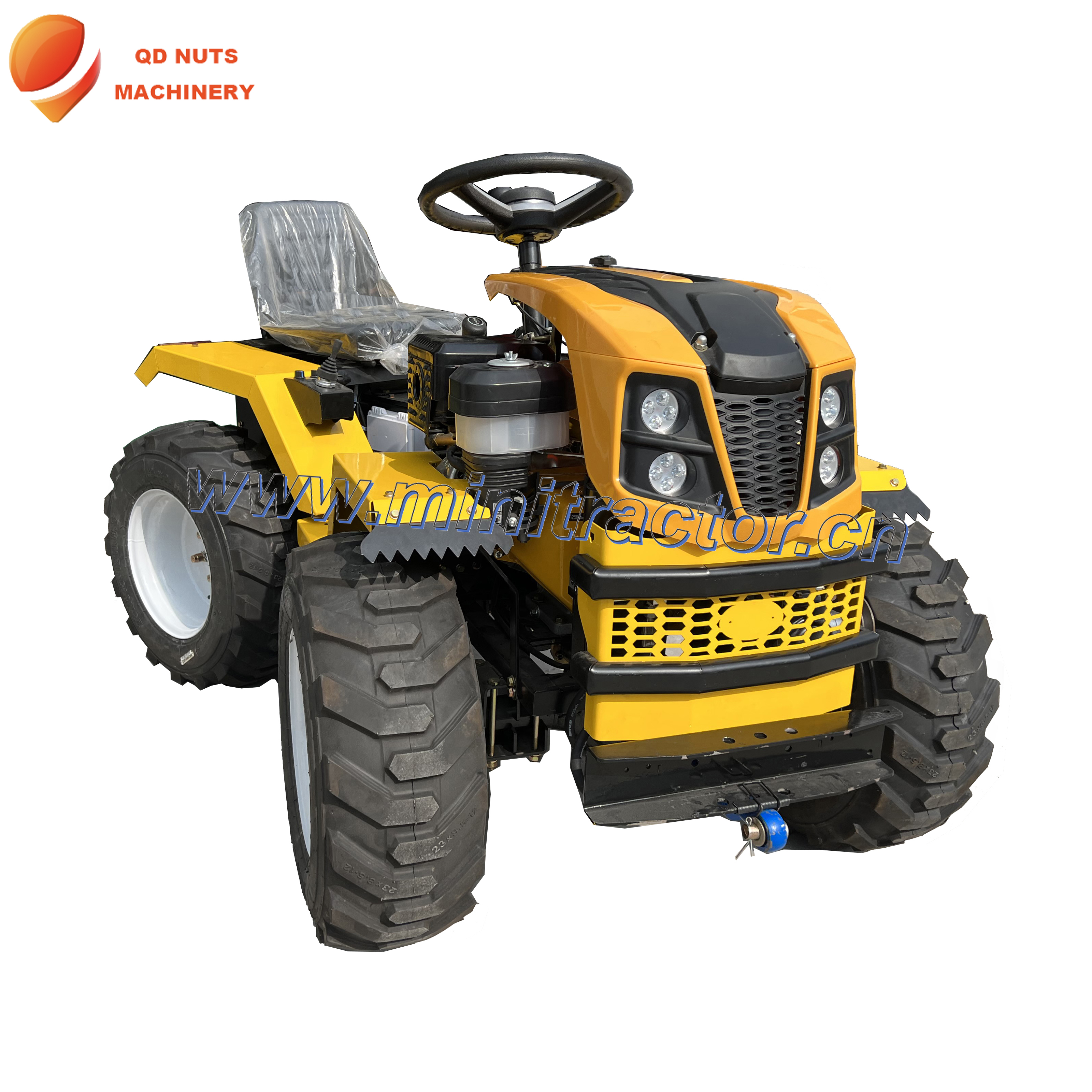 小型トラクター4x4 18HP農業トラクターCE 4wd付き小型トラクター