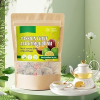 Thé personnalisé lyophilisé à la passion et au kumquat, sans sucre, saveur naturelle de fruits, pour infusion chaude et froide
