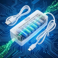 DC UPS 5V Catu Daya Baterai Lithium Antarmuka USB untuk Kamera CCTV Pengawasan Adaptor Siaga Saat Mati Model YX-03-0502