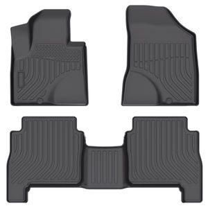 Tpe tapis de voiture thermoformé tapis Tpe respectueux de l'environnement revêtement de sol de voiture tapis de sol de voiture personnalisés pour Hyundai Santa <span class=keywords><strong>FE</strong></span> 2006-2012 - Product Image 2