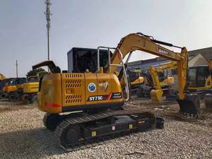 Excavatrice chinoise de haute qualité de 7.5 tonnes utilisée Sany Sy75c PRO Sy75c Sy95c Sy135c Mini pelle sur chenilles pour la construction - Product Image 3