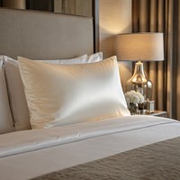 Taie d'oreiller en satin écologique, rectangulaire, couleur unie, fermeture éclair discrète, tissu doux, anti-frisottis, soin quotidien des cheveux et de la peau, OEM
