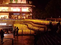 Lampes LED à piquer au sol, blanc chaud, motifs épi de blé/méduse/luciole, étanches IP65, contrôle électrique non intelligent, pour extérieur