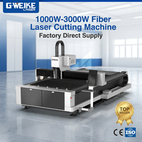 Machine de découpe laser fibre CNC haute précision 2000W avec contrôle Cypcut et servomoteur Yaskawa pour petites entreprises et tôlerie