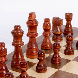High End Portable Wooden <strong>Chess</strong> Set <strong>Board</strong> Game International <strong>Chess</strong> With Storage Box Chitu CT Model - Product Image 5