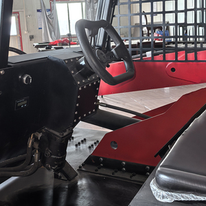 رافعة شوكية كهربائية جديدة بنظام هيدروليكي كامل ودفع رباعي، قدرة تحميل 950 كجم، مع نظام انزلاق انزلاقي - Product Image 5