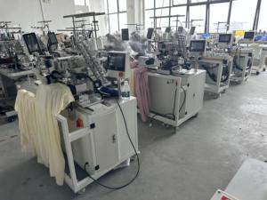 In Stock TS-846 Industrial <b>Automatic</b> Overlock High Efficiency Elastic Rib Knit Band Waistband Bottom Hemming <b>Sewing</b> <b>Machine</b> - Product Image 4