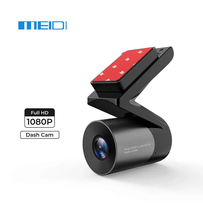Üretim araba Video kaydedici 1080P çift Lens Dvr Dash araba kamera dikiz araba çizgi kam APP kontrolü ile fonksiyonu