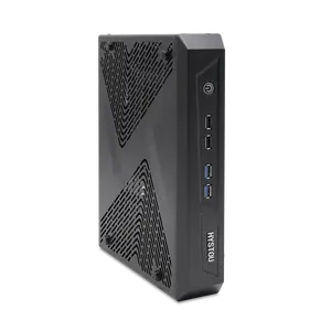 HYSTOU 2022 Selling Best Small Desktop GTX 1650 GDDR5 Dual Channels Gaming PC i7 i5 i3 Seven Ports Computer