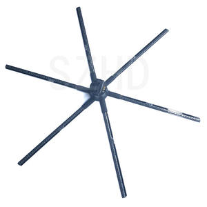 พัดลมโฮโลแกรม 3 มิติ ความละเอียดสูงสุด 1920*1920 พิกเซล ใบพัด 6 ใบ ขนาด 50 ซม. 60 ซม. 70 ซม. 85 ซม. 90 ซม. 100 ซม. อุปกรณ์โฆษณา 3 มิติ พัดลม LED ขนาดใหญ่ - Product Image 1