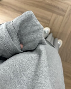 Set da Donna Musulmano Wilson in Jersey di Cotone Abito Modesto Taglie Forti Grigio Abaya Maxi Dress con Top Abbinato - Product Image 5