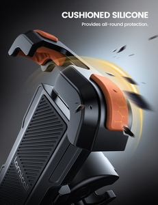 Supporto per Telefono da Moto Lamicall BP07 con Presa Sicura, Ammortizzatore, Staffa per Manubrio Bici, Design Antifurto, Set Regalo Promozionale - Product Image 5