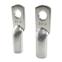 Cosses de câble en cuivre étamé Chaer SC25-8, SC35-8, SC50-8 à trou de boulon, bornes de batterie, cosses de câble en cuivre