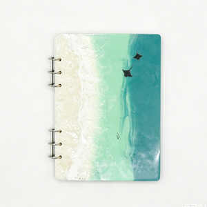 Diario Costero Recargable Impermeable con Diseño Oceánico, Planificador Multiusos para Notas de Oficina y Álbum de Recortes de Viajes - Product Image 3
