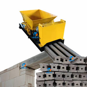 Machine murale de clôture en béton prédécoupée, perche en H, fabrication de chantier de Construction - Product Image 1