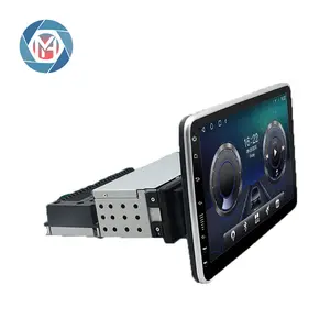 Android 10 Rotatable Screen Vehicle Navigation Device 9 Inch 4G+64G BT 5.0 Car 1 Din Radio Car play DSP BT GPS Audio