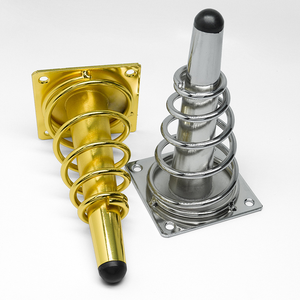 Stile contemporaneo in metallo anello a molla a cono sofà piedi tavolo da pranzo & <span class=keywords><strong>tavolino</strong></span> mobili gambe per uso sedia e <span class=keywords><strong>divano</strong></span> - Product Image 1