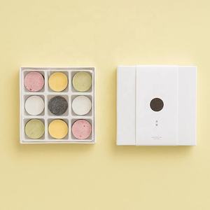 Scatole di carta per Pet Treat con finestra tagliata in osso ideali per spuntini per cani e biscotti per gatti Design con serratura superiore pieghevole con Texture Kraft - Product Image 4