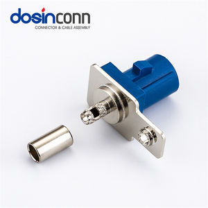 Adaptateur d'antenne <span class=keywords><strong>autoradio</strong></span> Fakra - Connecteur radio FM AM - Convertisseur de prise d'antenne Fakra SMB vers <span class=keywords><strong>DIN</strong></span> pour récepteur de voiture - Product Image 4