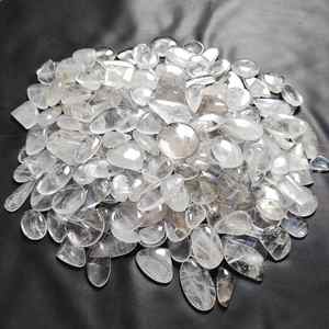 Pierre de Quartz clair naturel de haute qualité meilleur cristal de qualité pour la fabrication de bijoux décor à la maison en gros pierres précieuses en vrac pour la guérison - Product Image 3