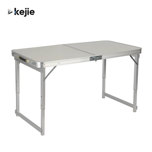 Kejie High Quality <b>Portable</b> Aluminum Modern Camping Outdoor Furniture Folding <b>Table</b> for Beach <b>Picnic</b> - Product Image 1