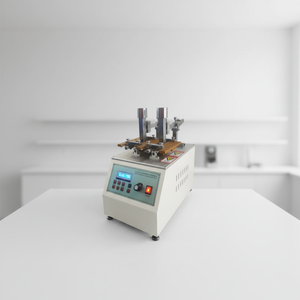 EN 344 ISO 11640 Leather Rubbing Fastness Tester Leather Friction Durability Testing <b>Machine</b> Abrasion Resistance Test Instrument - Product Image 4