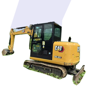 Excavadora usada CAT305.5E2 excavadora de orugas de segunda mano 5,5 TON mini precio barato buen rendimiento de trabajo maquinaria de China - Product Image 1