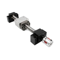 Kit complet de vis à billes SFU1605 à faible bruit avec unités de support BK12 BF12 pour système de transmission linéaire de machine de fraisage CNC