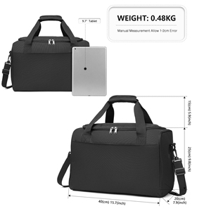 Bolsa de Viaje de Gran Capacidad con Nuevo Diseño, 40x30x20, Plegable, con Compartimento para Zapatos, Bolsa de Mano para Viajes en Avión, 40x20x25, Multi-P - Product Image 4