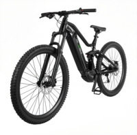 Vélo de montagne électrique SAIBAIKE M9 Sport avec moteur central, roues de 29 pouces, suspension intégrale, 10 vitesses, batterie au lithium, 250 W de couple, 60 km d'autonomie