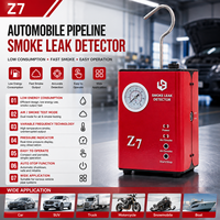 Détecteur de fuite de fumée automobile Z7, testeur de fumée EVAP pour voiture, affichage du manomètre et arrêt automatique