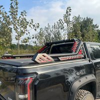 Barre de protection sportive VEWU OVERLAND TC54 pour pick-up avec rails latéraux de benne allongés et panneau supérieur à fentes