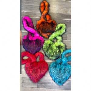 Été transfrontalier sac pour femmes européennes et américaines robe pull à col suspendu sexy dos nu arc-en-ciel - Product Image 4