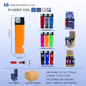 Encendedor de Gas Electrónico Multifuncional de Plástico Desechable de Tamaño Máximo para Cigarros y Pedidos al por Mayor - Product Image 2