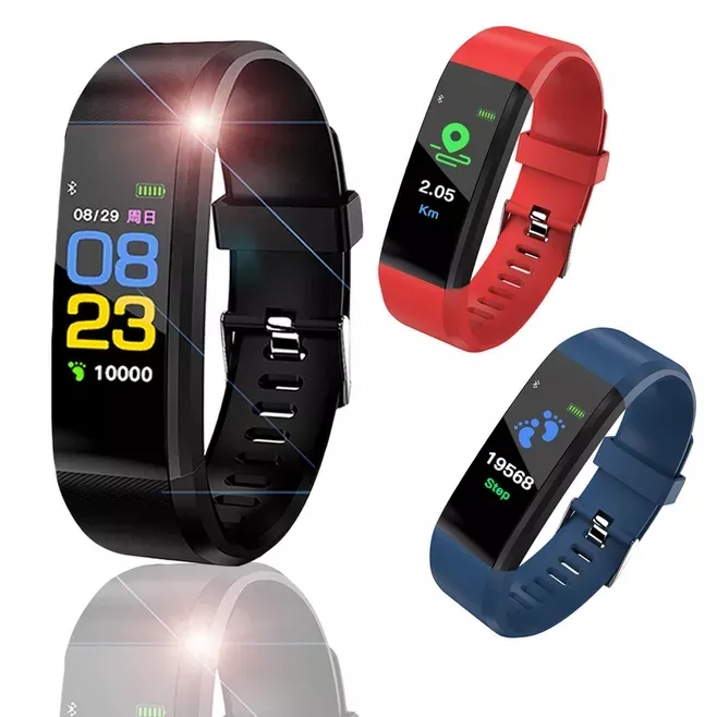 115Plus Smart Watch 2020 Hot Sale Sports Fitness Wrist Waterproof usb Bracelet smart Watch