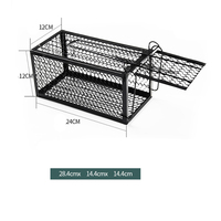 WHY541 piège à souris domestique en fer, en métal réutilisable, humain, pour l'intérieur et l'extérieur, piège à Rat, Cage à Rat, piège à souris