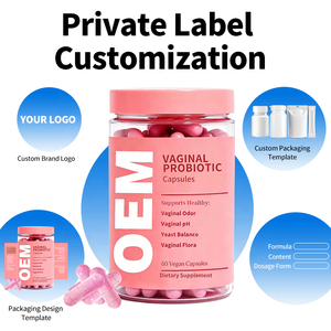 Cápsulas Probióticas Vaginales con Equilibrio del pH para Mujeres, Lanzamiento Rápido con MOQ Bajo para Vendedores FBA, Cumplimiento de COA, Prueba de Terceros - Product Image 2