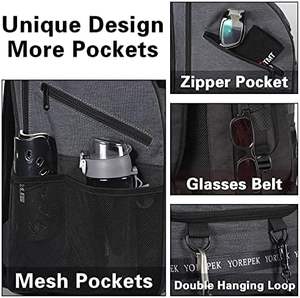 Sac à dos de football en gros, sac à dos de sport personnalisé avec compartiment pour ballon / Sac de sport pour tous les sports, gymnase pour basketball, football, volleyball - Product Image 4