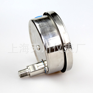 เกจวัดแรงดันแกนสแตนเลส Y-100BF-Z ขนาด 100 มม. 0-60mpa ความแม่นยำ 1.6 ระดับ แบบเชื่อมต่อโดยตรง เกจวัดสุญญากาศ - Product Image 1