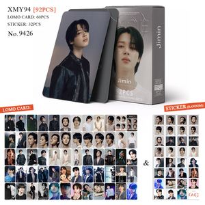 [ Park Ji Min /<span class=keywords><strong>JIMIN</strong></span>] Set di carte LOMO con foto ad alta definizione |   Collezione Star Peripheral |   Essenziale per il supporto dei fan - Product Image 2