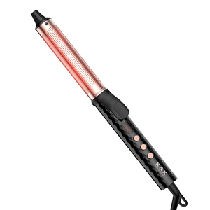 Fer à boucler infrarouge en céramique certifié, rotation automatique à 360 degrés, coiffage rapide électrique, usage domestique, hôtelier, camping-car, double tension - Product Image 3