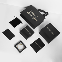 Boîte à bijoux magnétique personnalisée avec logo pour bagues, boucles d'oreilles et pendentifs – Boîte à bijoux intégrée pour fiançailles – Fournisseur en gros